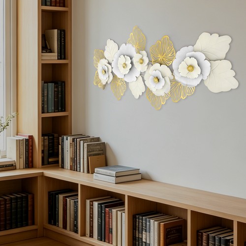 Flower leaves wall - flower,