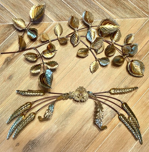 Vintage mcm metal art decor - vintage,
